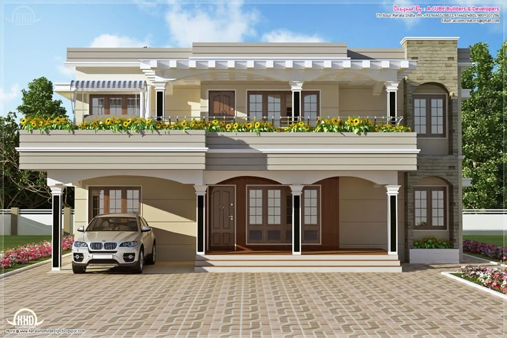 Modern Flat Roof Villa In 2900 Sq Feet House Balcony Design Flat Roof House Unique House Plans Modern Flat Roof Villa In 2900 Sq Feet House Balcony Design Flat Roof House Unique House Plans