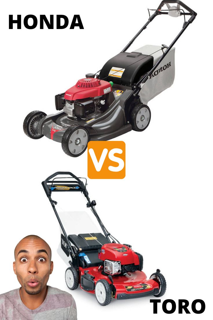 Honda Vs Toro Lawn Mowers | Toro lawn mower, Mower, Walk behind mower