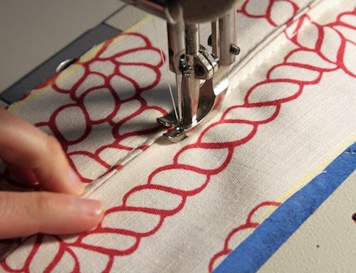Step 10 Upholstory Sewing Pillows Box Cushion Upholstery Cushions