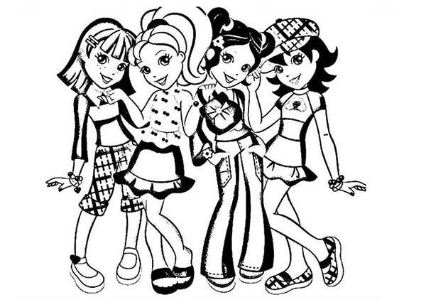 Pin On Polly Pocket Coloring Pages