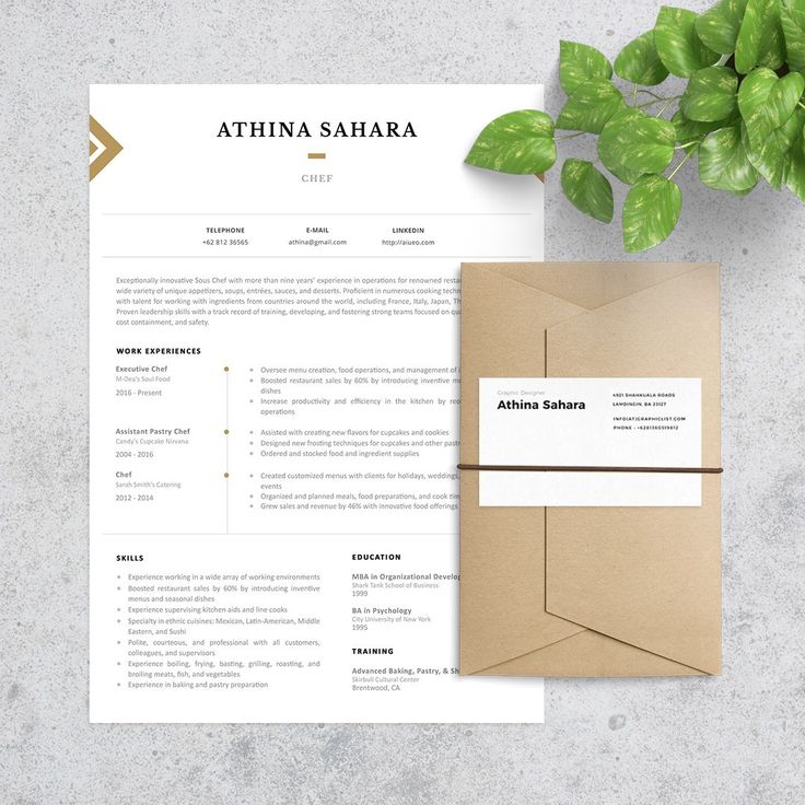 well formatted resume