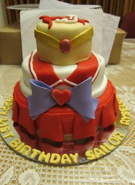 Sailor Moon Cake Ideas Sailor Moon Cake Ideas