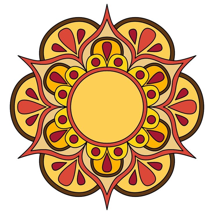 #paintbynumber | Fleur dessin facile, Mandala couleur ... #paintbynumber | Fleur dessin facile, Mandala couleur ...