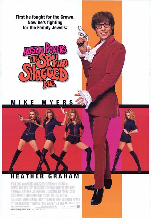 austin powers the spy who shagged me 1999 comedy key art