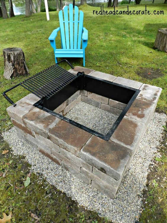 Easy DIY Fire Pit Kit With Grill Hometalk: Summer Inspiration Easy DIY Fire Pit Kit with Grill | Hometalk: Summer Inspiration | Pinterest | Diy fire pit, Grilling and Backyard. - Easy DIY Fire Pit Kit With Grill Hometalk: Summer Inspiration