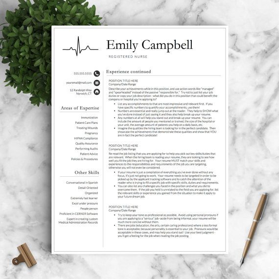 The 25+ best Nursing resume template ideas on Pinterest Nursing - nursing resume format The 25+ best Nursing resume template ideas on Pinterest Nursing - nursing resume format