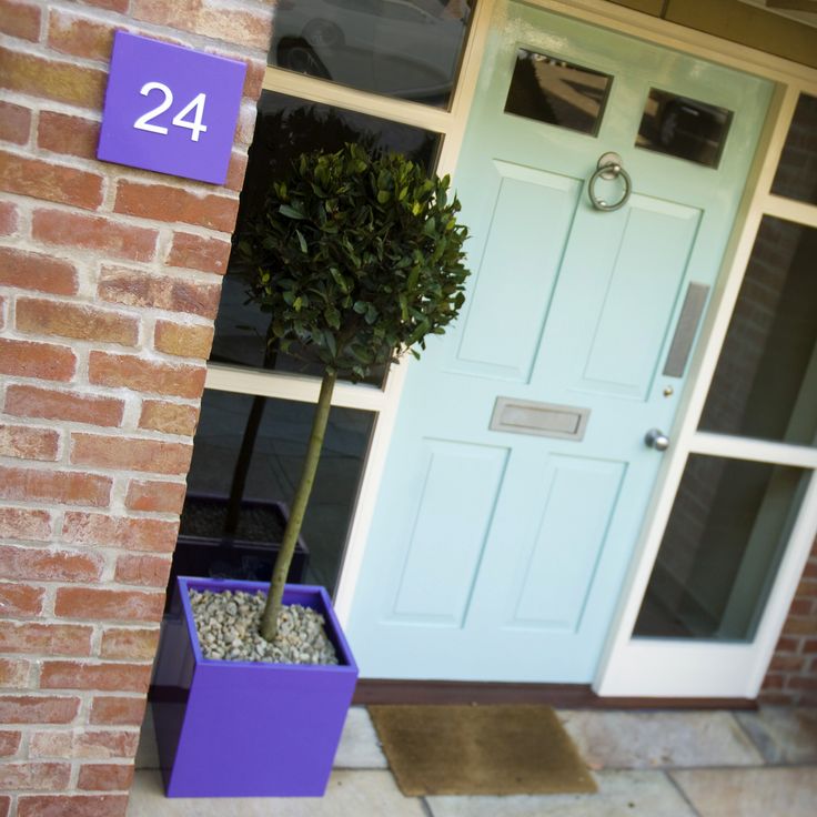 Funky House Number Plates | House number plates, House numbers, House names