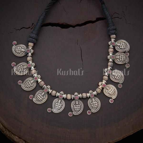 Necklace costume jewelry 925 silver designer piece