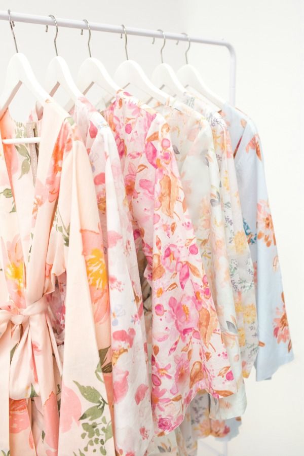 25 Best Bridesmaids And Brides Robes Ideas On Pinterest Wedding Things You Can T Live Without Pretty Robe Plum Sugar Has Several Wedding Gifts For Bridesmaidsrobes