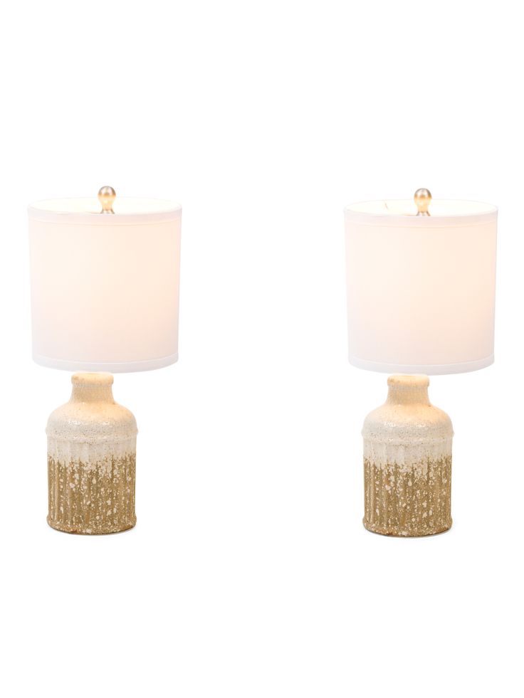 Set Of 2 Ceramic Table Lamps T J Ma Nickel Floor Lamp Brushed Set Of 2 Ceramic Table Lamps, Tabletop Bar Lamps