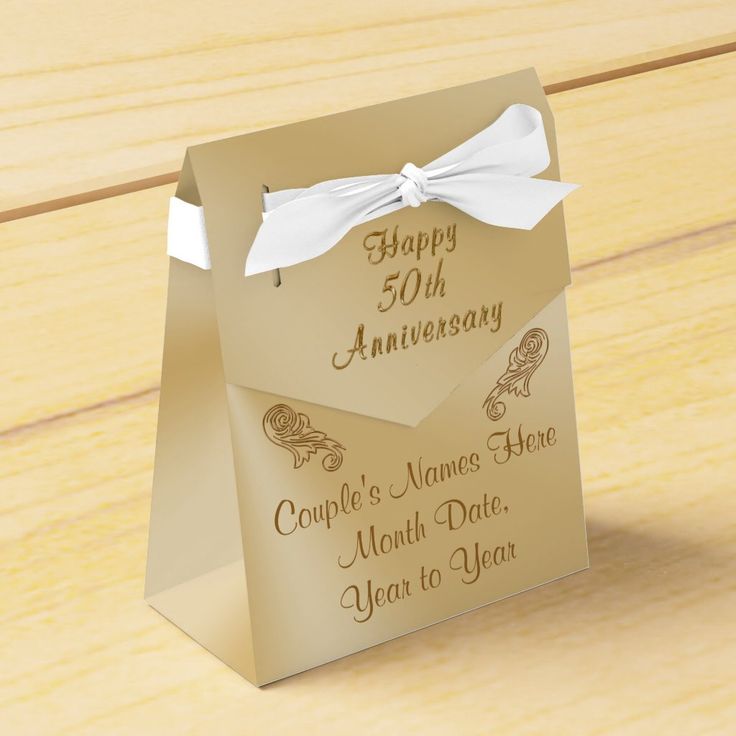 Personalized 50th Anniversary Party Favors Boxes Zazzle 50th personalized-50th-anniversary-party-favors-boxes-zazzle-50th