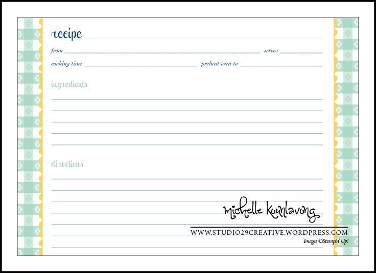 74 best Free Recipe Cards\/Pages images on Pinterest Free - card template for word 74 best Free Recipe Cards\/Pages images on Pinterest Free - card template for word