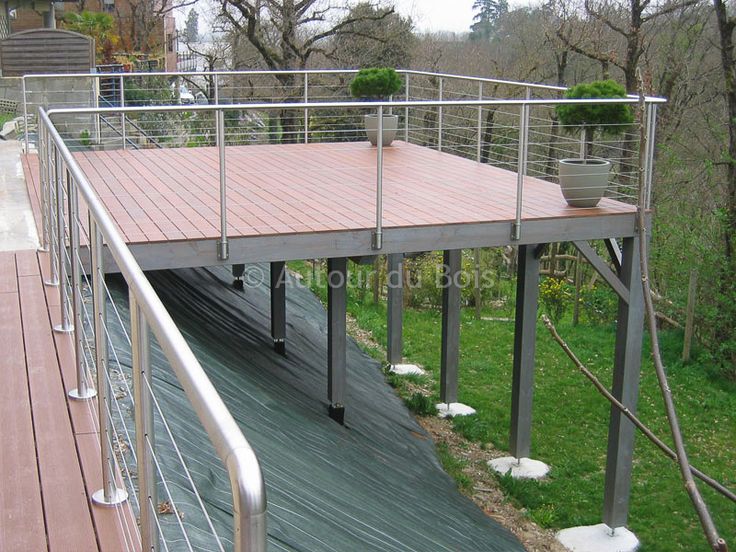 85 best Terrasses images on Pinterest Decks, Stairs and Wooden decks - poser terrasse bois sur herbe 85 best Terrasses images on Pinterest Decks, Stairs and Wooden decks - poser terrasse bois sur herbe