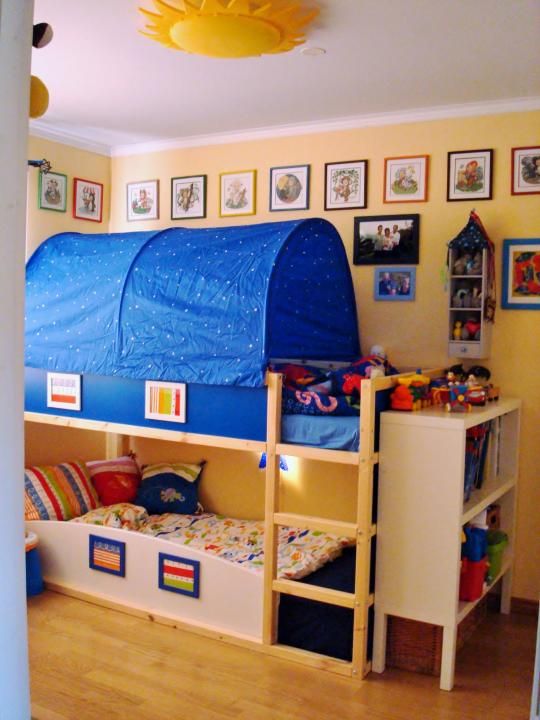 Toddler Bunk Beds The Top Bed Is From Ikea I Think As A Toddler Bunk Beds The Top Bed Is From Ikea I Think As A Or Little Bit Longer Might Just Try This Idea Sin