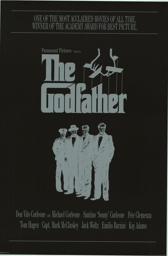 The Godfather - Francis Ford Coppola | The godfather, Film posters