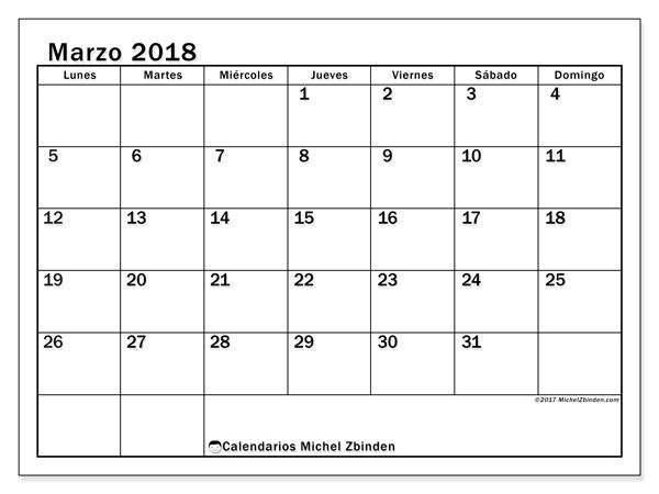 Pin En Calendarios