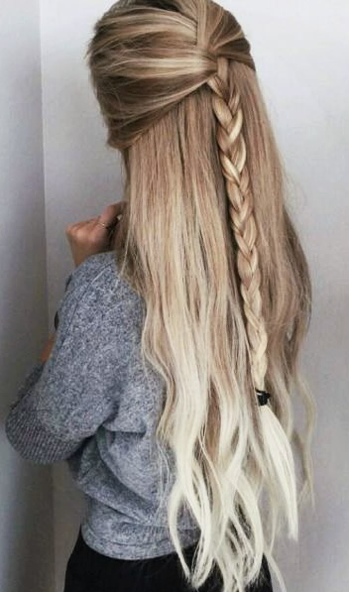 easy hairstyles long hair fun pin by brooke on in 2018 pinterest hair hair styles and long hair easy hairstyles long hair fun pin by brooke on in 2018 pinterest hair hair styles and long hair