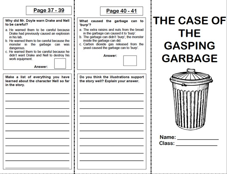 The Case of the Gasping Garbage 4th Grade Reading Street Reading