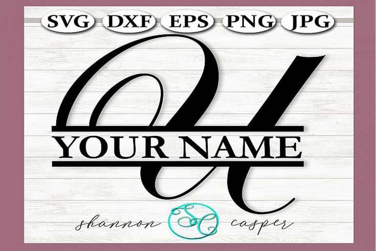 Download Single letter split monogram. The ZIP file contains: 1 SVG ...