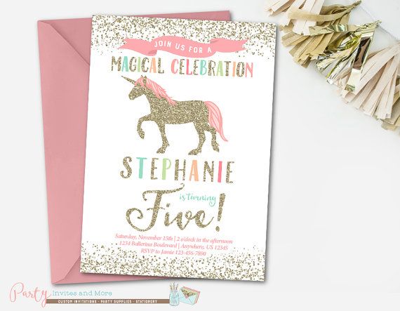 33 best unicorn birthday party images on Pinterest Unicorn party - fresh invitation birthday simple 33 best unicorn birthday party images on Pinterest Unicorn party - fresh invitation birthday simple