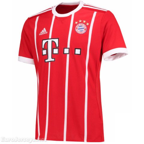 16 Eurojerseys Bayern Munich 2017 18 Home Soccer Jersey Football Shirt Fussball Trikot Maillot De Foot Enfant Maillot De Football Maillot De Foot