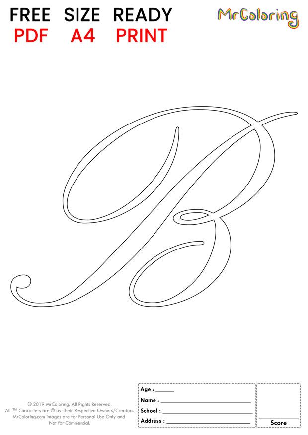 Coloring Alphabet Book Pdf Inspirational Free Printable Coloring Sheets For Girls Tag 37 In 2020 Letter B Coloring Pages Bug Coloring Pages Kindergarten Coloring Pages