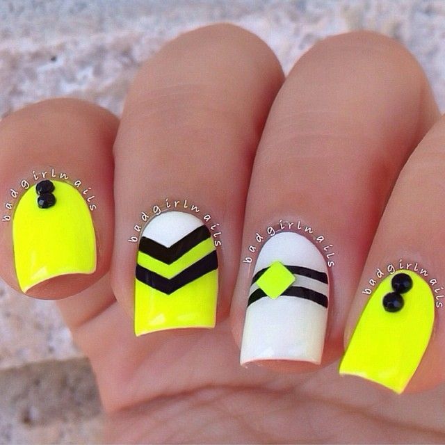 Best 20+ Yellow Nails Design Ideas On Pinterest Manicure Nail Beautiful Photo Nail Art: 36 Bright nail designs - Best 20+ Yellow Nails Design Ideas On Pinterest Manicure Nail