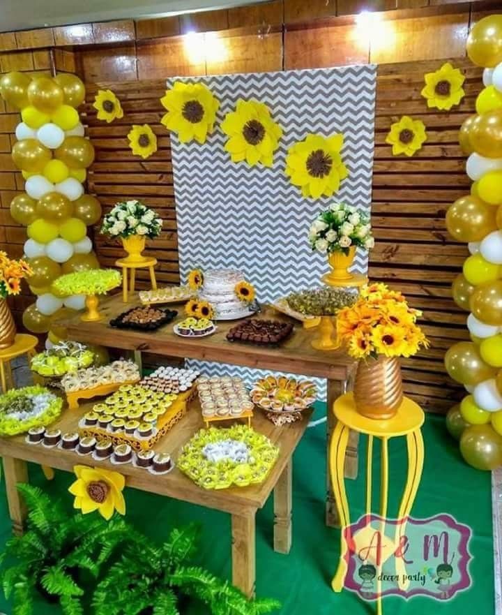 Pin de Jazmine Duarte em girasoles em 2019 Festa de aniversario decoracao, Festa de girassol e -> Decoração De Festa De Aniversario Girassol Pin de Jazmine Duarte em girasoles em 2019 Festa de aniversario decoracao, Festa de girassol e -> Decoração De Festa De Aniversario Girassol