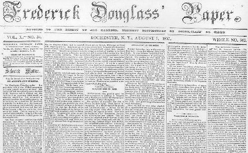 Frederick douglass essay questions