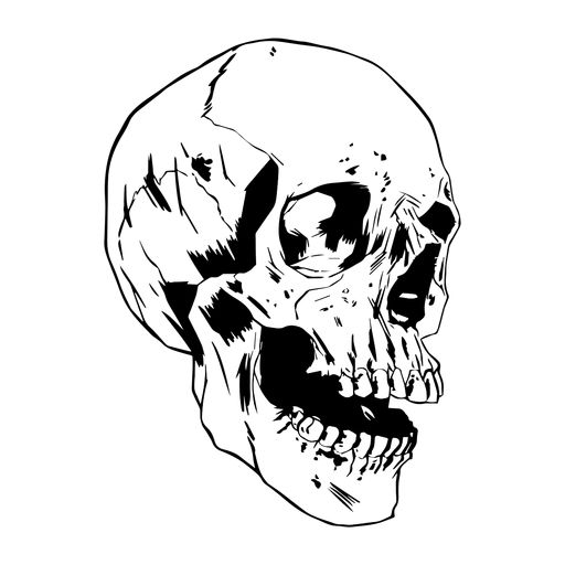 Cool drawn skull #AD , #Paid, #affiliate, #skull, #drawn, #Cool