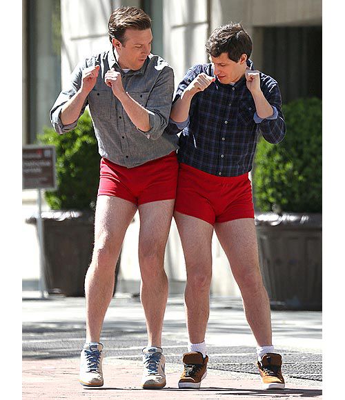 Jason Sudeikis and Andy Samberg | Andy samberg, Jason sudeikis, Snl