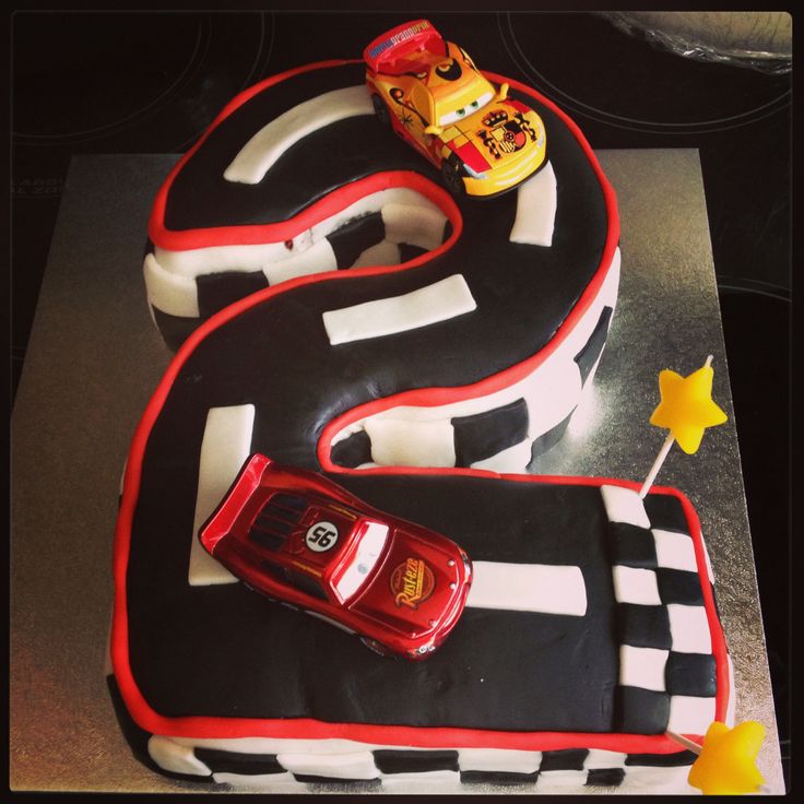 disney cars number 2 birthday cake 2 birthday cake lighting mcqueen birthday party ideas