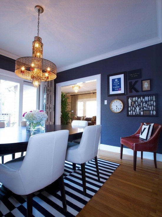 Navy And Gold Dining Room Navy And Gold Dining Room