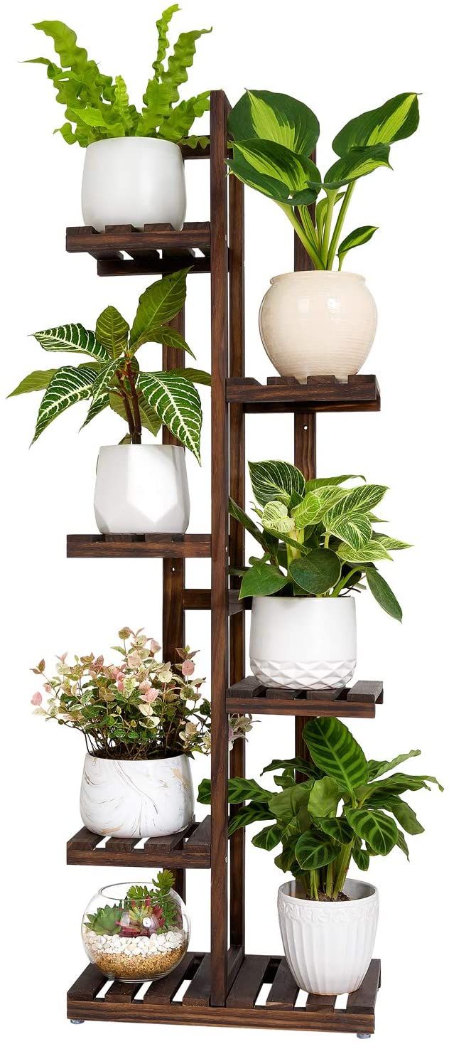 Small Medium Potted Holder Wood Plant Stand Indoor Outdoor Multiple Flower Rack Small Medium Potted Holder Wood Plant Stand Indoor Outdoor Multiple Flower Rack