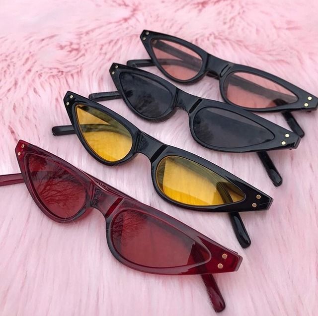 Retro glasses nylon tongue