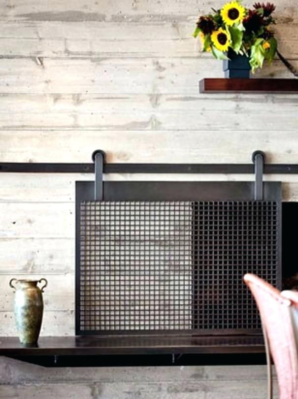 Fireplace Cover Ideas Best Fireplace Cover Ideas On Metal Fireplace