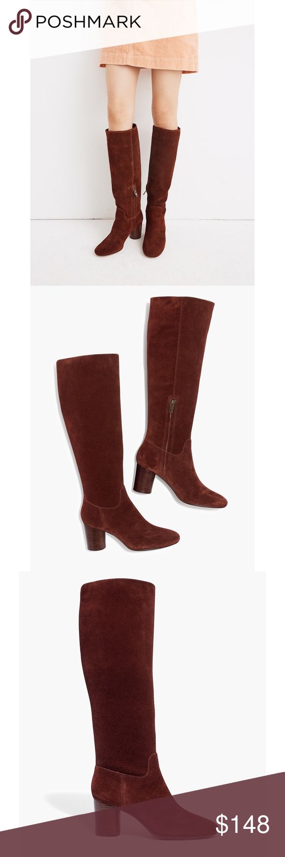 Madewell The Scarlett Tall Boot Suede Size 8 NWT | Suede boots knee high, Boots, Tall boots
