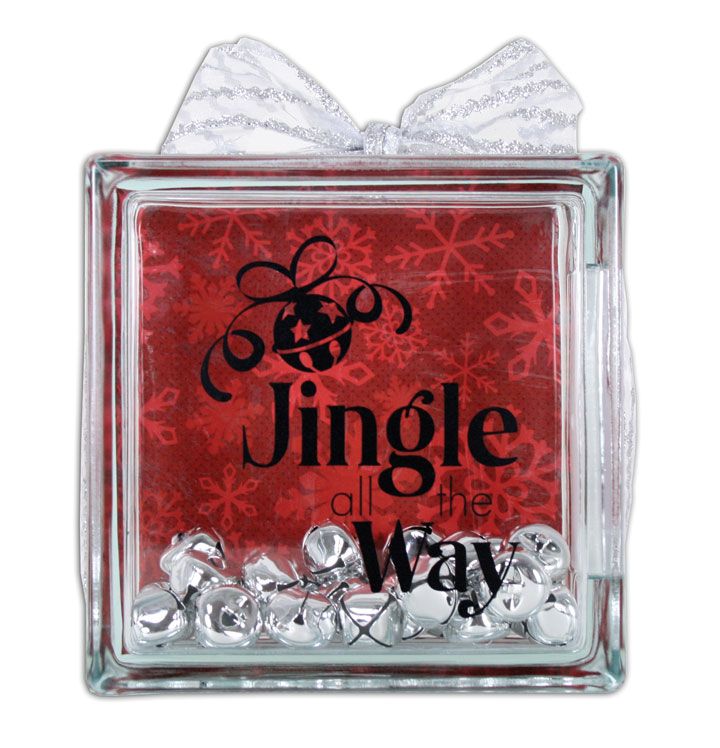 Glass Block Craft Ideas For Christmas Part - 24: Crafts Direct Blog: Glass Block Lots Of Great Ideas For All Holidays