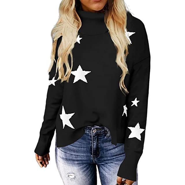 Chase Secret Womens Turtle Cowl Neck Solid Color Soft Comfy Cable Knit Pullover Sweaters S-2XL Chase Secret Womens Turtle Cowl Neck Solid Color Soft Comfy Cable Knit Pullover Sweaters S-2XL
