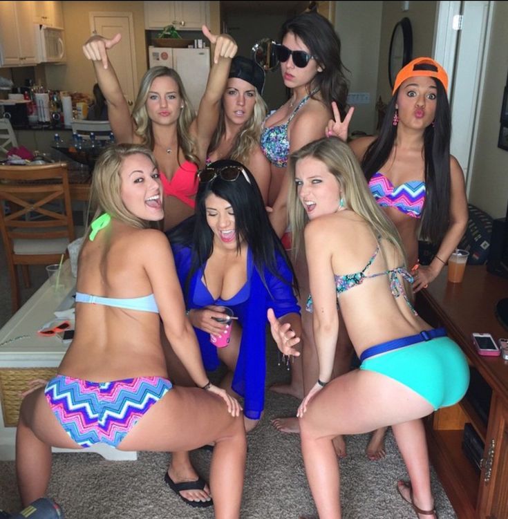Students gym brunette party