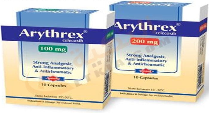 دواء أريثركس Arythrex أقراص ت ستخدم في علاج التخلص من آلام الروماتيزم فهو م سكن فعال سريع المفعول فهو دواء ي صنف ضمن ال Inflammatory Anti Inflammatory Facial