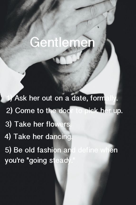 Dating a gentleman quotes