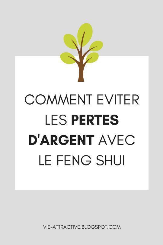 Comment éviter les pertes d'argent avec le Feng Shui | Découvrez comment l...
