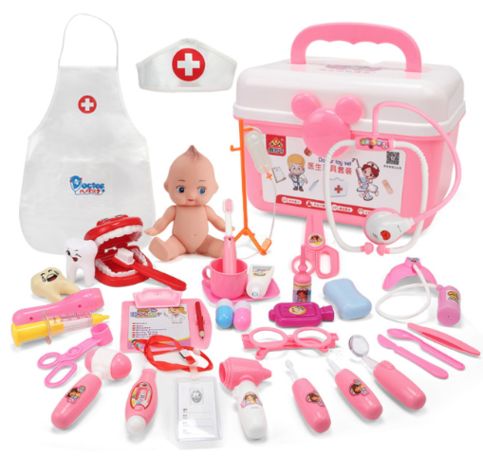 Baby Kids Playhouse Juego de juguetes de herramientas de médico de sim Baby Kids Playhouse Juego de juguetes de herramientas de médico de sim
