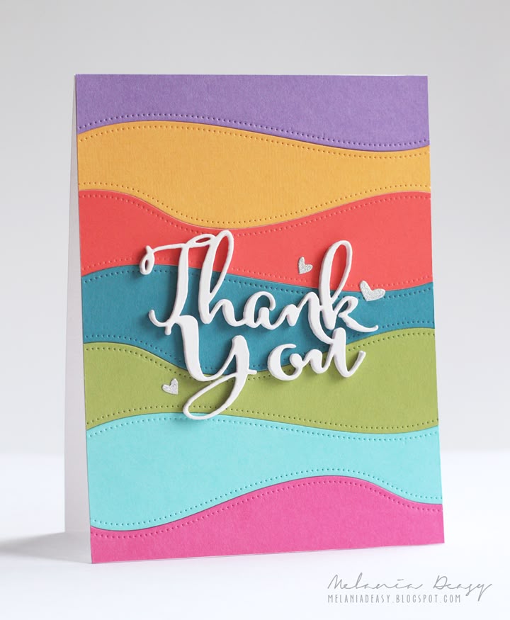 how to make your own thank you cards
