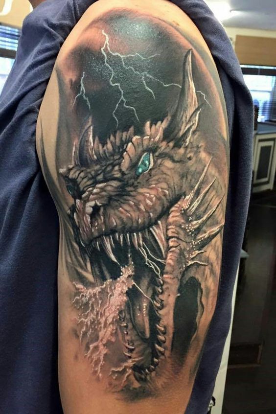 Die besten drachen tattoos