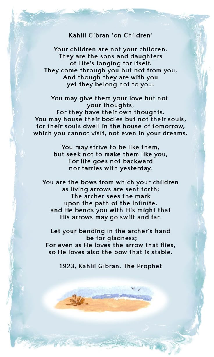 Analysis of the Prophets Poem Analysis of the Prophets Poem
