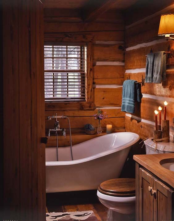 jack hannas cozy log cabin in montana log cabin bathroomsrustic bathroomssmall - Bathroom Ideas Log Homes jack hannas cozy log cabin in montana log cabin bathroomsrustic bathroomssmall - Bathroom Ideas Log Homes