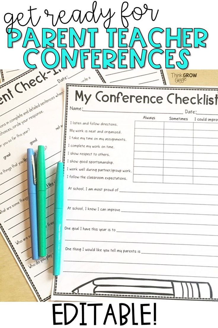 Not sure what to say at parent teacher conferences? Get organized with Not sure what to say at parent teacher conferences? Get organized with