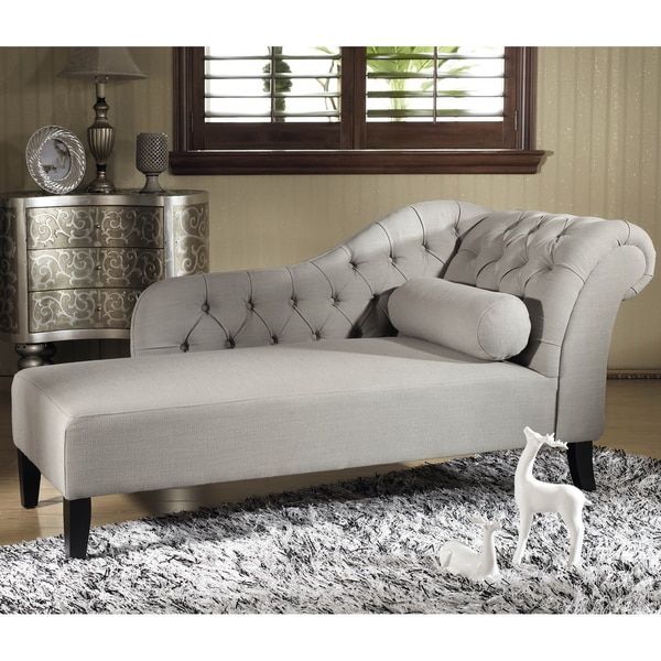 Get 20+ Chaise Lounge Bedroom Ideas On Pinterest Without Signing Baxton Studio 'Aphrodite' Tufted Putty Gray Linen Modern Chaise Lounge · Living Room ... - Get 20+ Chaise Lounge Bedroom Ideas On Pinterest Without Signing